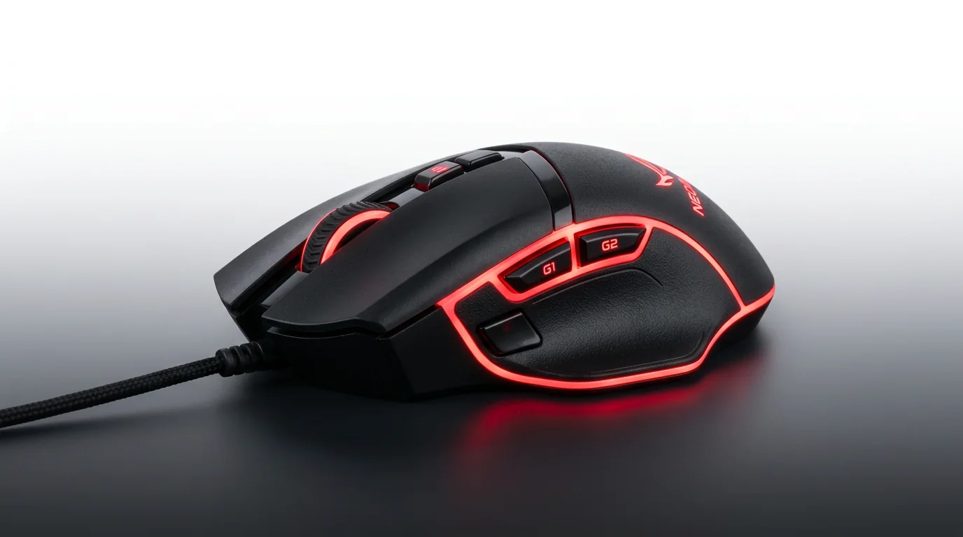 Souris gaming assortie RedThunder