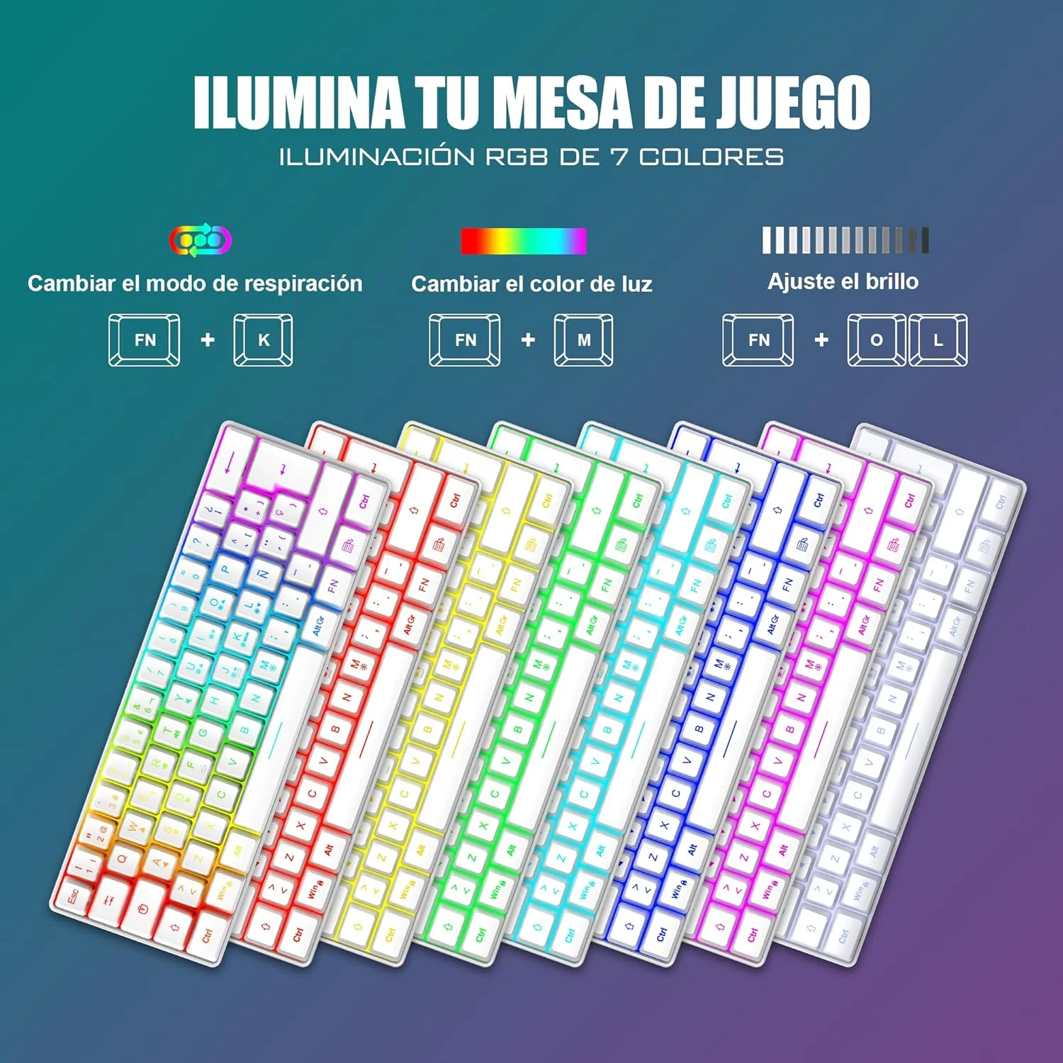 RedThunder G60 clavier 60 % gaming filaire